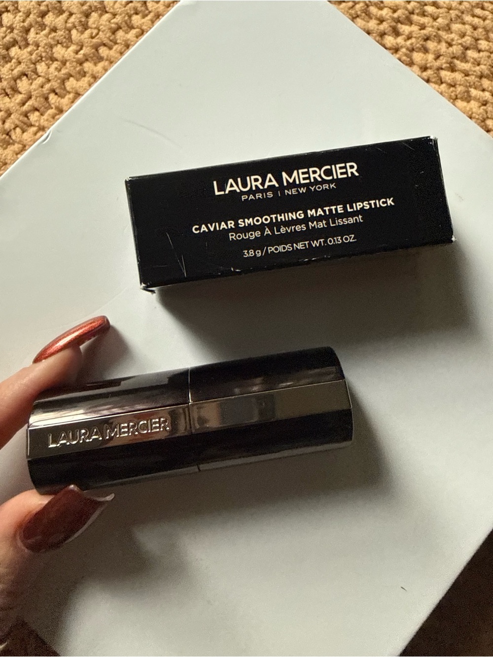 Laura Mercier Caviar Smoothing Matte Lipstick — Chantilly Lace